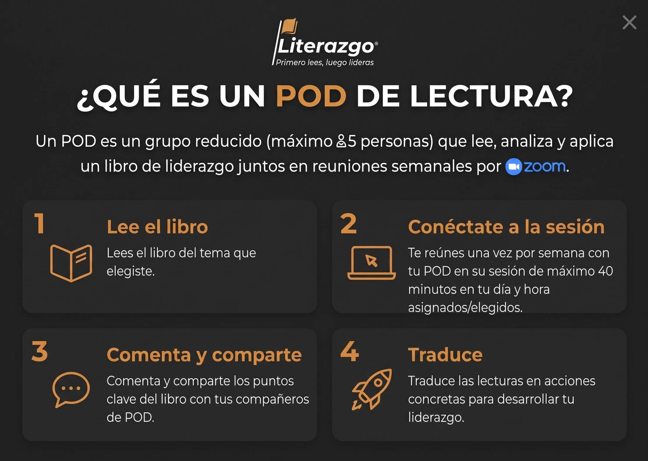 Qué es un POD de lectura