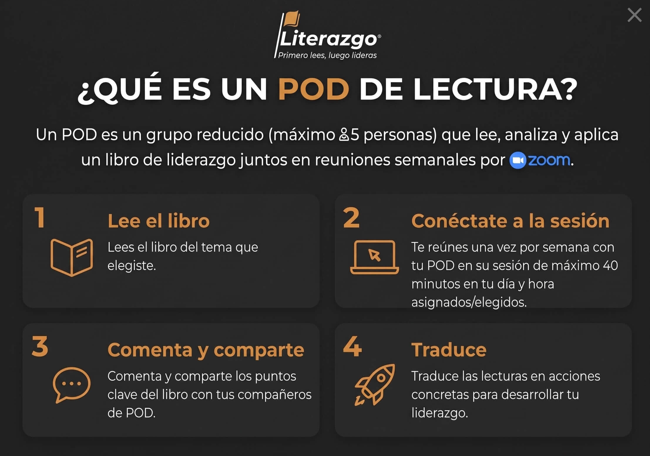 Qué es un POD de lectura